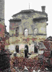 A mosque demolished by Saudi Wahabis in Kosovo