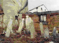 Demolished graves in Kosovo by Saudi Wahabis